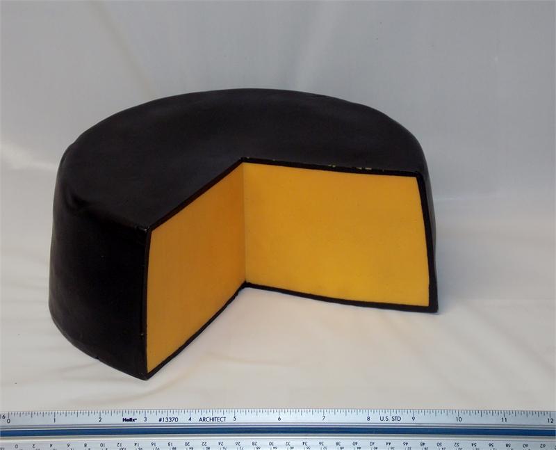 Fake Swiss Cheese for Display Fake Cheese from Plastic Fake Foods