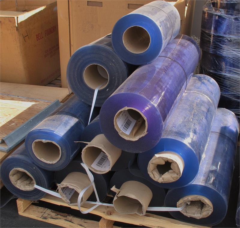 48" Wide PVC Strip Curtain Rolls, 24" Wide PVC Rolls In Stock, 36" Wide