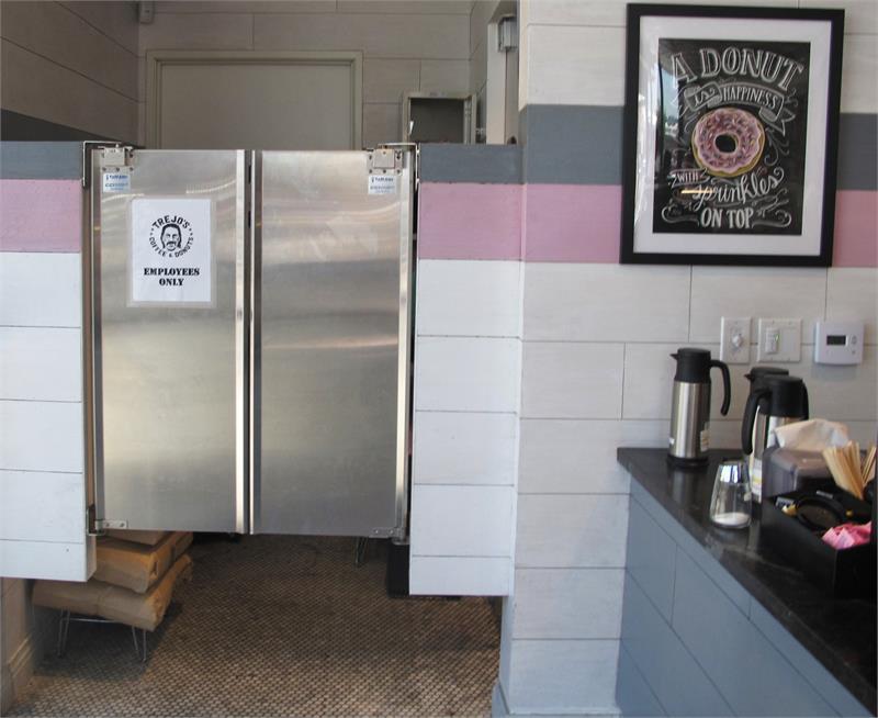 Restaurant Kitchen Doors Stainless Steel - Double Swing Doors Stainless