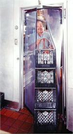 Clear Vu Doors: Supermarket Dairy Door.